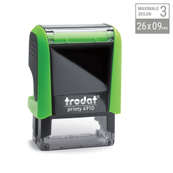 Trodat Printy 4910 | 26x9mm Printy Textstempel